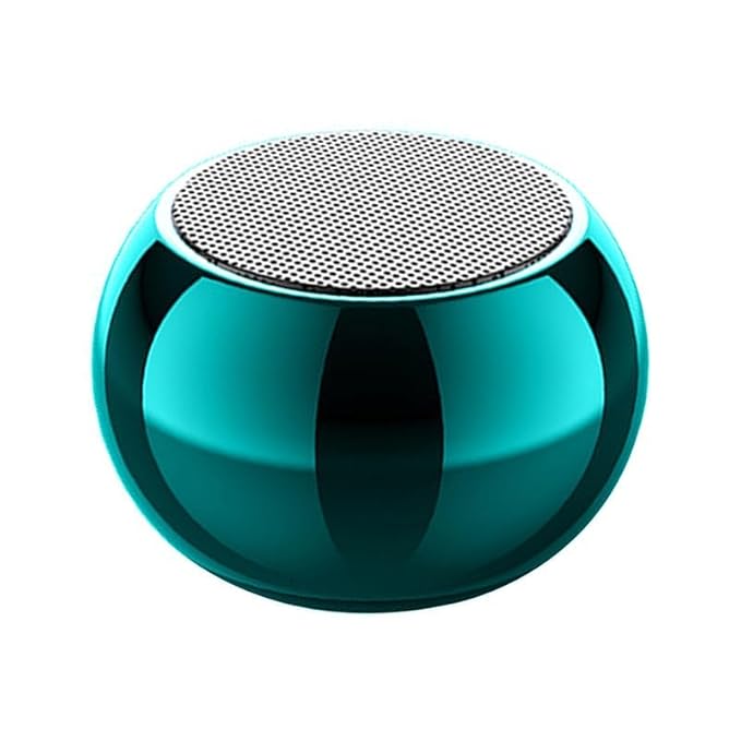Mini Boost 4 Bluetooth Speaker 4D Mini Electroplating Round Steel Speaker - Multicolor