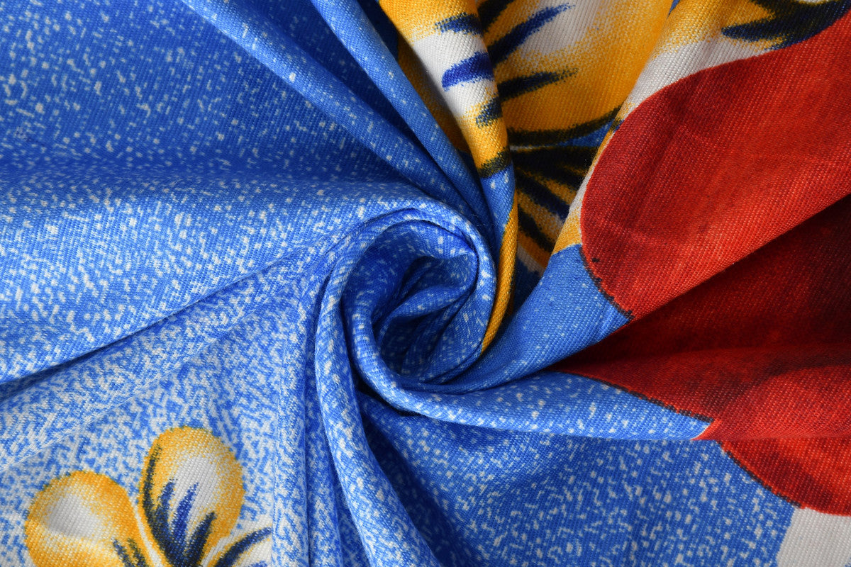 Microfiber Double Bedsheet With Two Pillow Covers