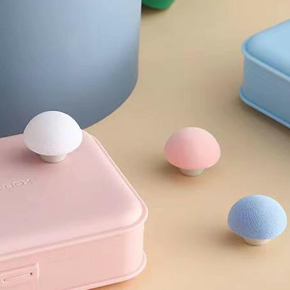 Mushroom Shape Quilt Bedsheet Fixing Clips (Pack Fo 6)