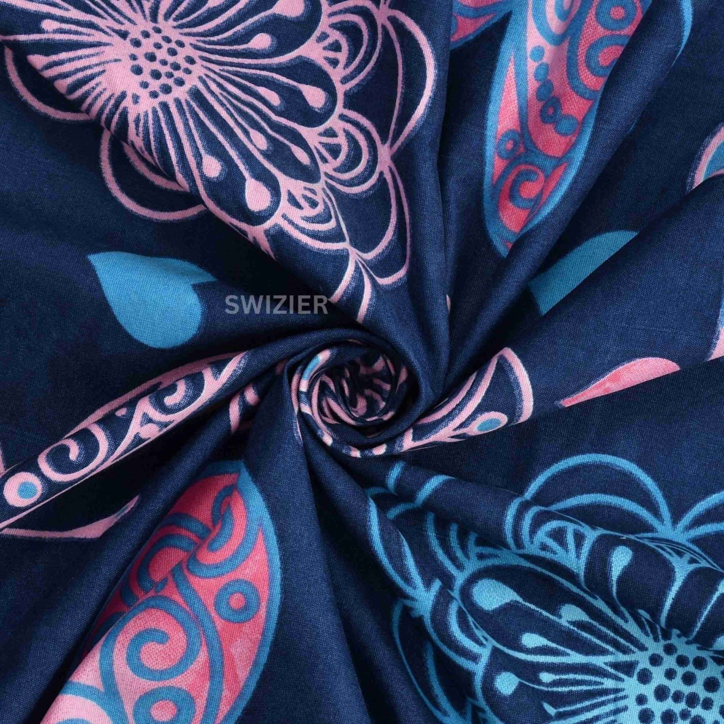 Super Soft Glace Cotton All Round Elastic Fitted Double Bed Bedsheet with 2 Pillow Covers-72x78x8