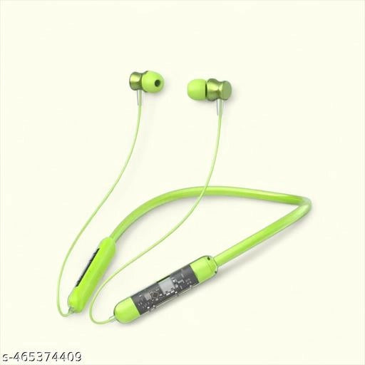Wireless Bluetooth Neckband (Green)